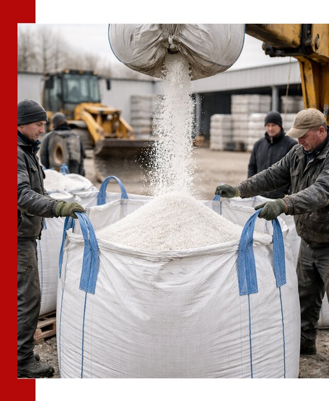 Доставка соли в биг-бегах оптом в Москве