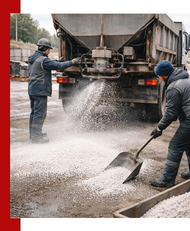 Доставка и продажа хлористого кальция в Москве