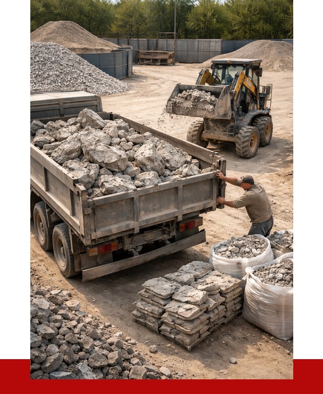 Купить бой бетона с доставкой в Москве от 4934 р. | ПРОНЕРУДМск