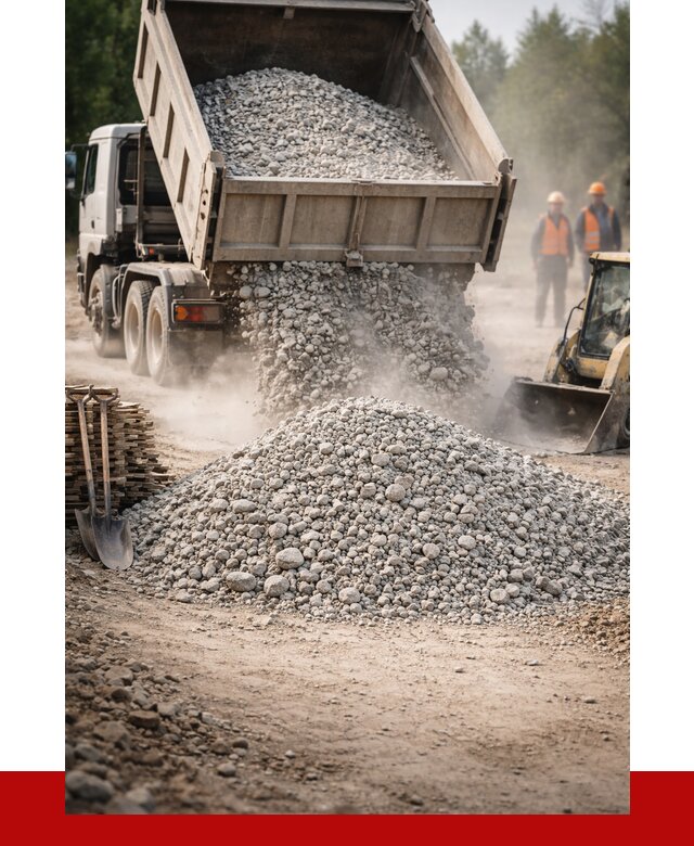 Купить дробленый бетон в Москве от 1747 р./куб | ПРОНЕРУДМск