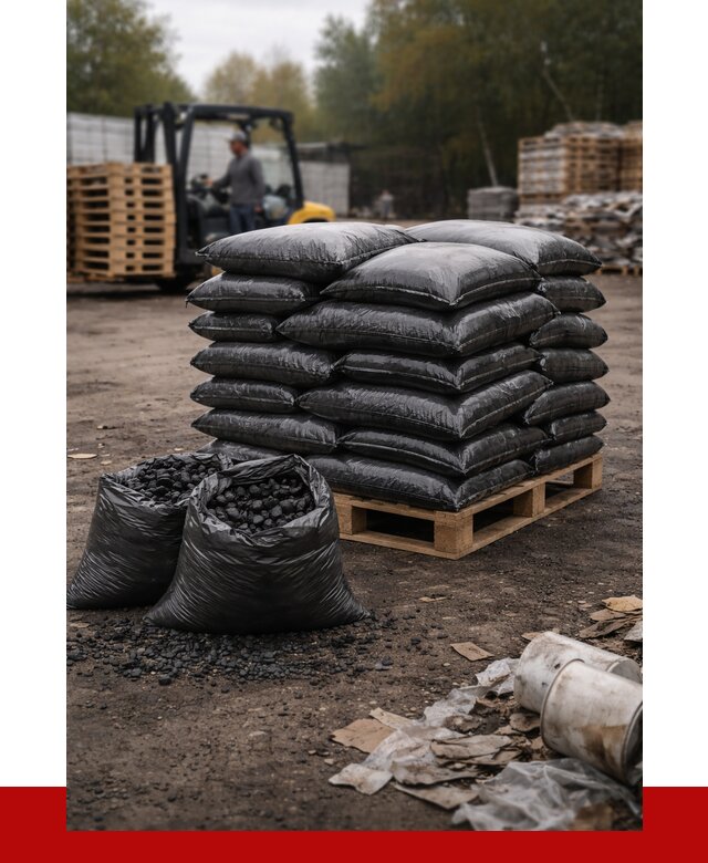 Купить уголь в мешках с доставкой в Москве от 7709 р. | ПРОНЕРУДМск