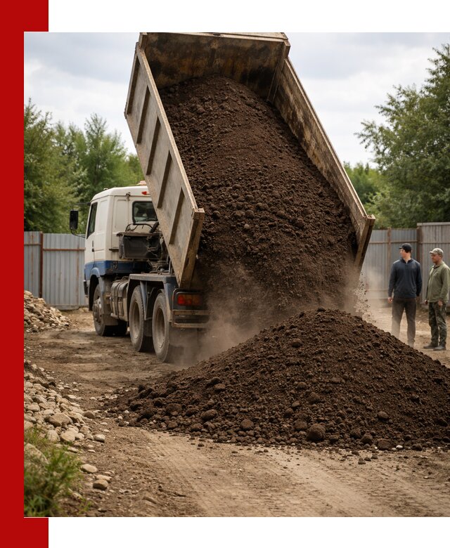 Доставка самосвалом 10 кубов в Москве быстро и надёжно