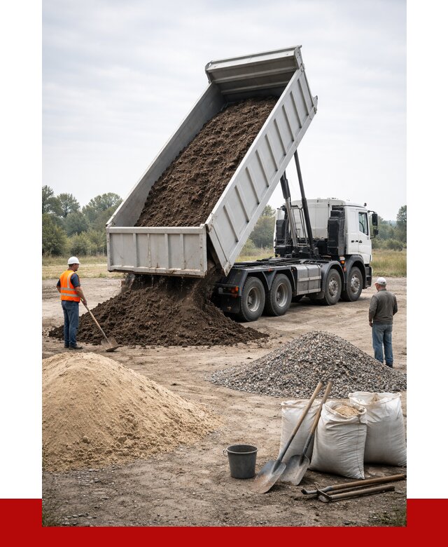 Доставка самосвалом 30 кубов в Москве от 8737 р. | ПРОНЕРУДМск