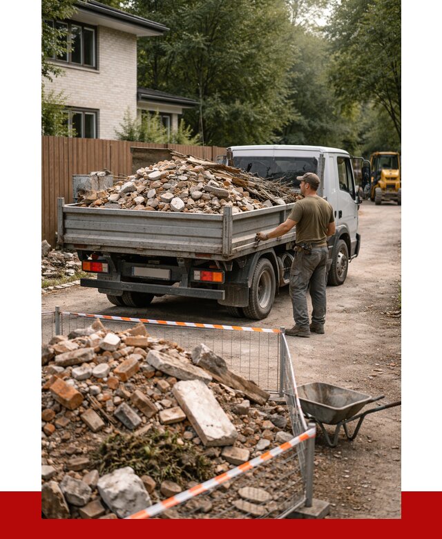 Вывоз строительного мусора с погрузкой в Москве от 7709 р | ПРОНЕРУДМск