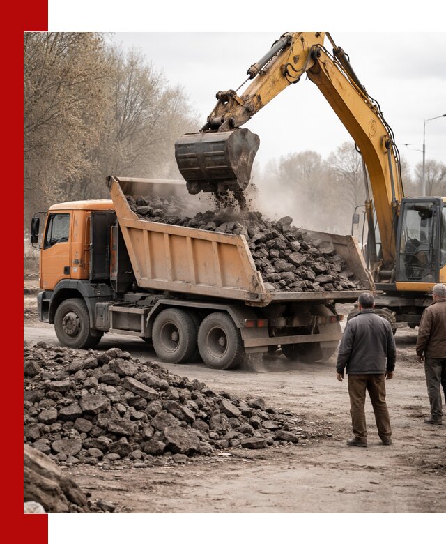 Вывоз асфальта и асфальтового покрытия в Москве