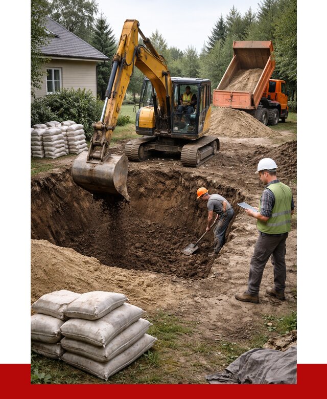 Рытье котлована в Москве быстро от 4626 р. ПРОНЕРУДМск