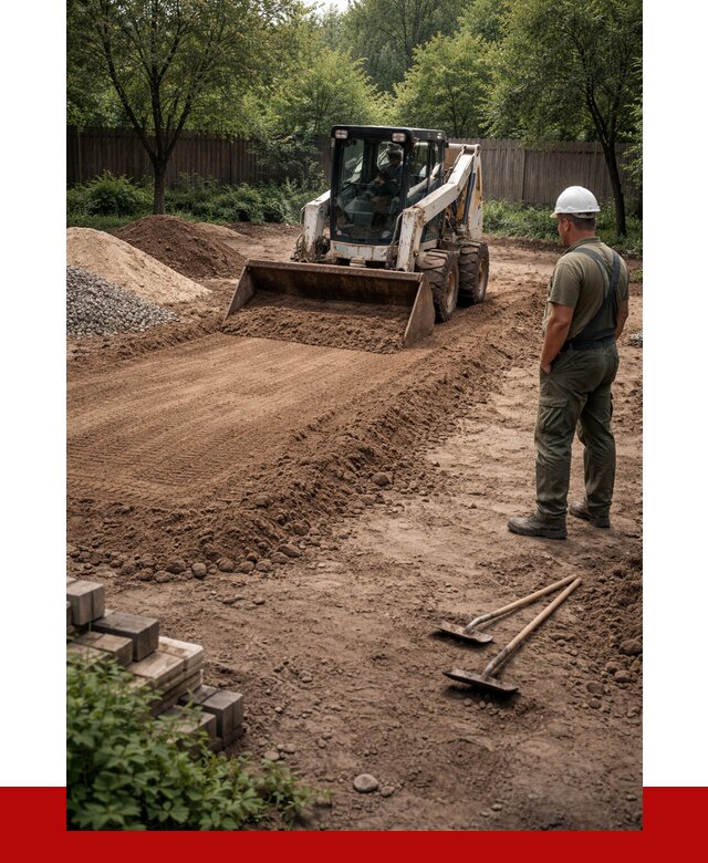 Выравнивание участка под ключ в Москве от 3598 р. | ПРОНЕРУДМск